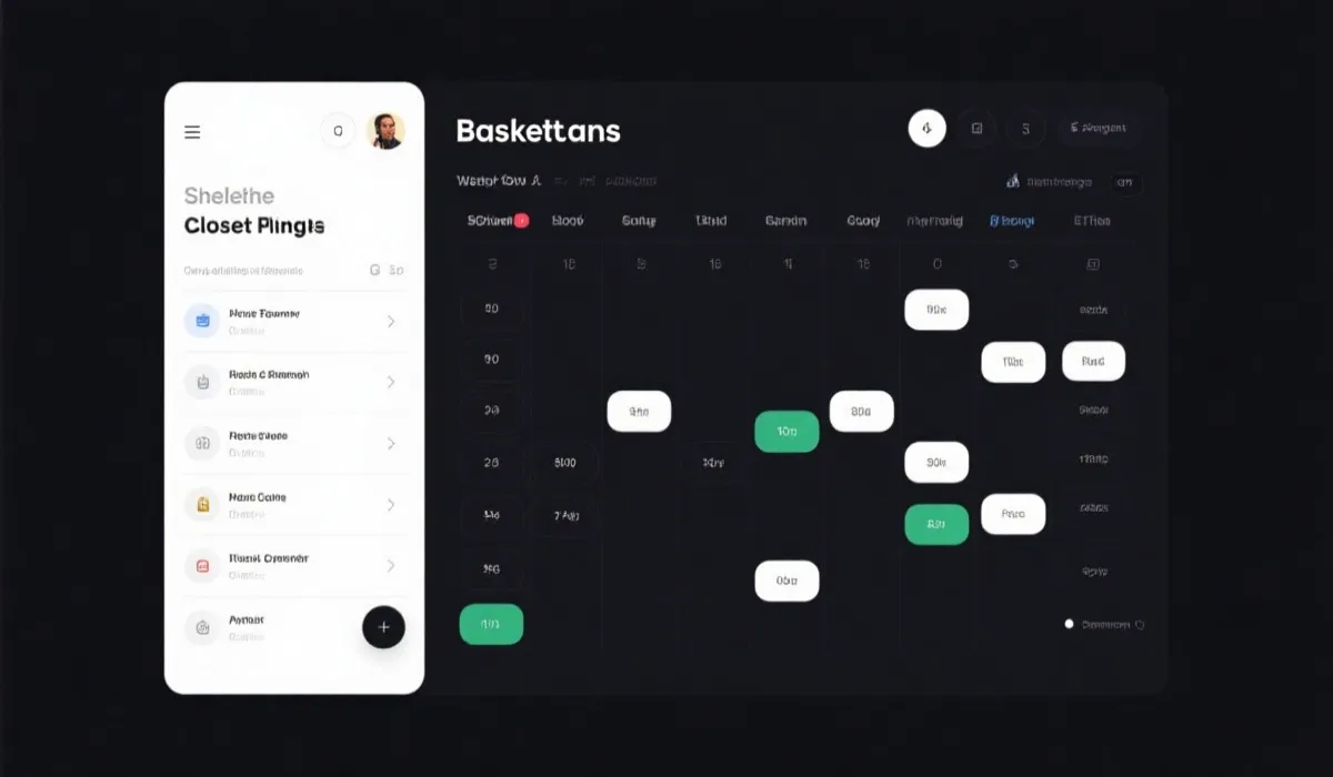 赛程与直播界面预览
